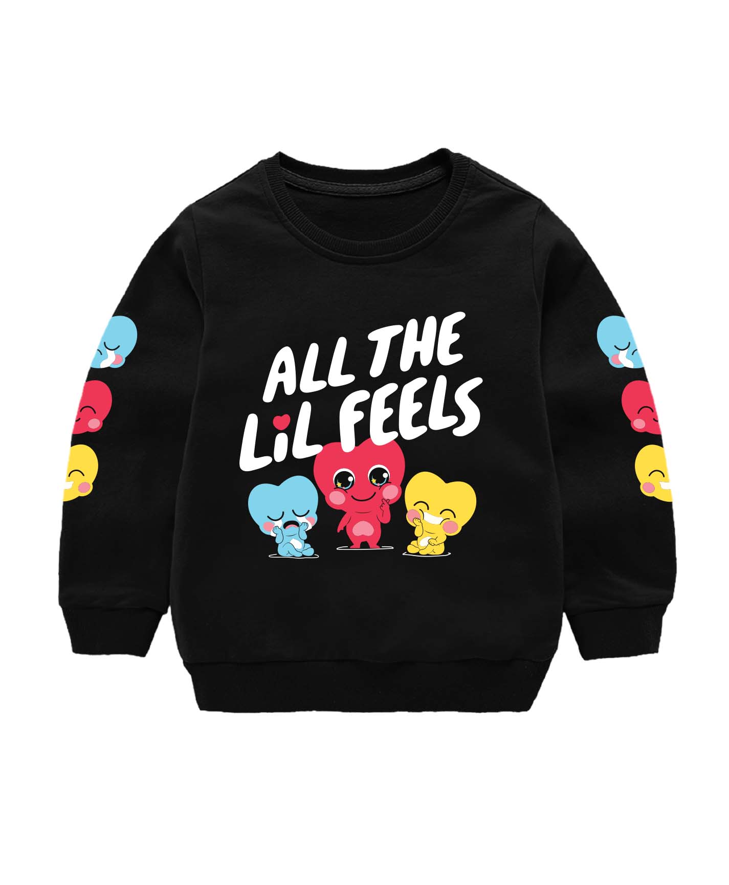 All The Lil Feels Sweater Black