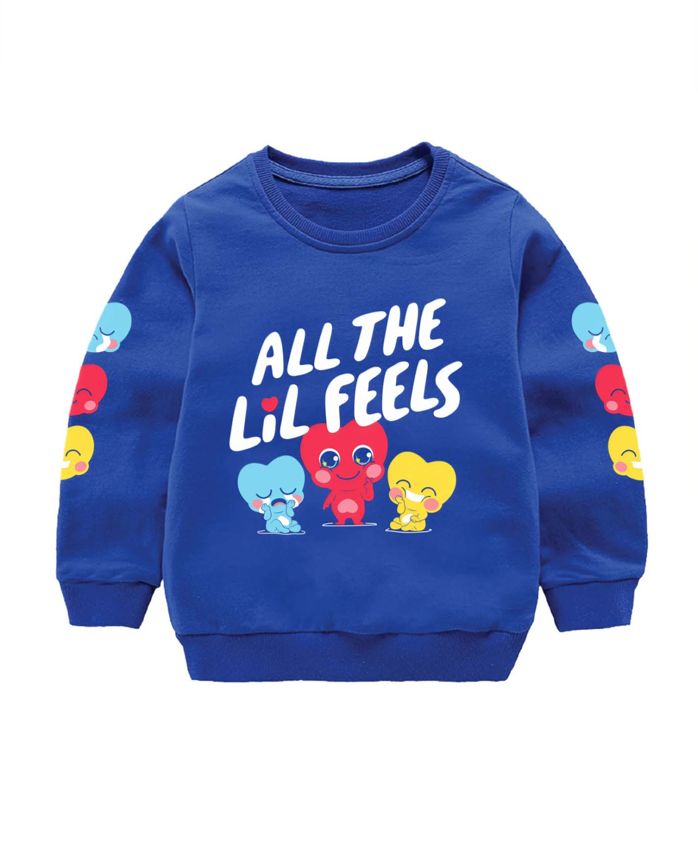 All The Lil Feels Sweater Blue