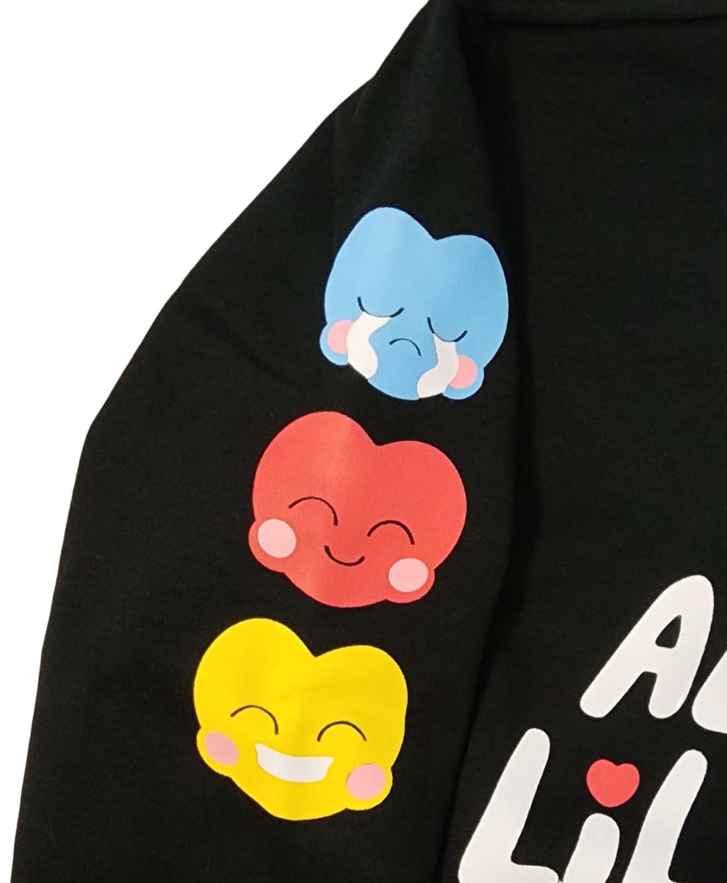 All The Lil Feels Sweater Black