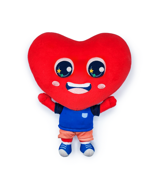 PLUSH: RED HEART